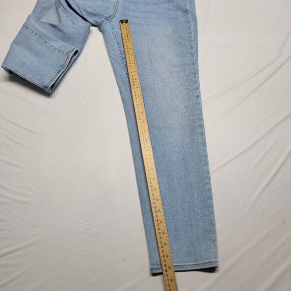 Wax Jean Collection Womens Denim Pants 5/27 ( Fit 30 X 27 ) Stretch Lightwash - Picture 11 of 15